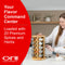 Orii 20 Jar Bamboo Rotating Spice Rack