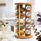 Orii 20 Jar Bamboo Rotating Spice Rack
