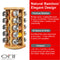 Orii 20 Jar Bamboo Rotating Spice Rack