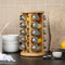 Orii 20 Jar Bamboo Rotating Spice Rack