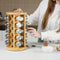 Orii 20 Jar Bamboo Rotating Spice Rack