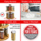 Orii 16 Jar 2 Tier Bamboo Rotating Spice Rack Premium Glass Jars with Free Spice Refills