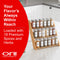 Orii 18 Jar Bamboo Drawer + Over Counter Spice Rack