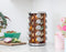 Orii 20 Jar Spice Organizer Rack in Dark Acacia Wood