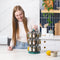 Orii Adrinova 24-Jar Revolving Tower Spice Rack Premium Glass Jars with Free 5-Year Refills