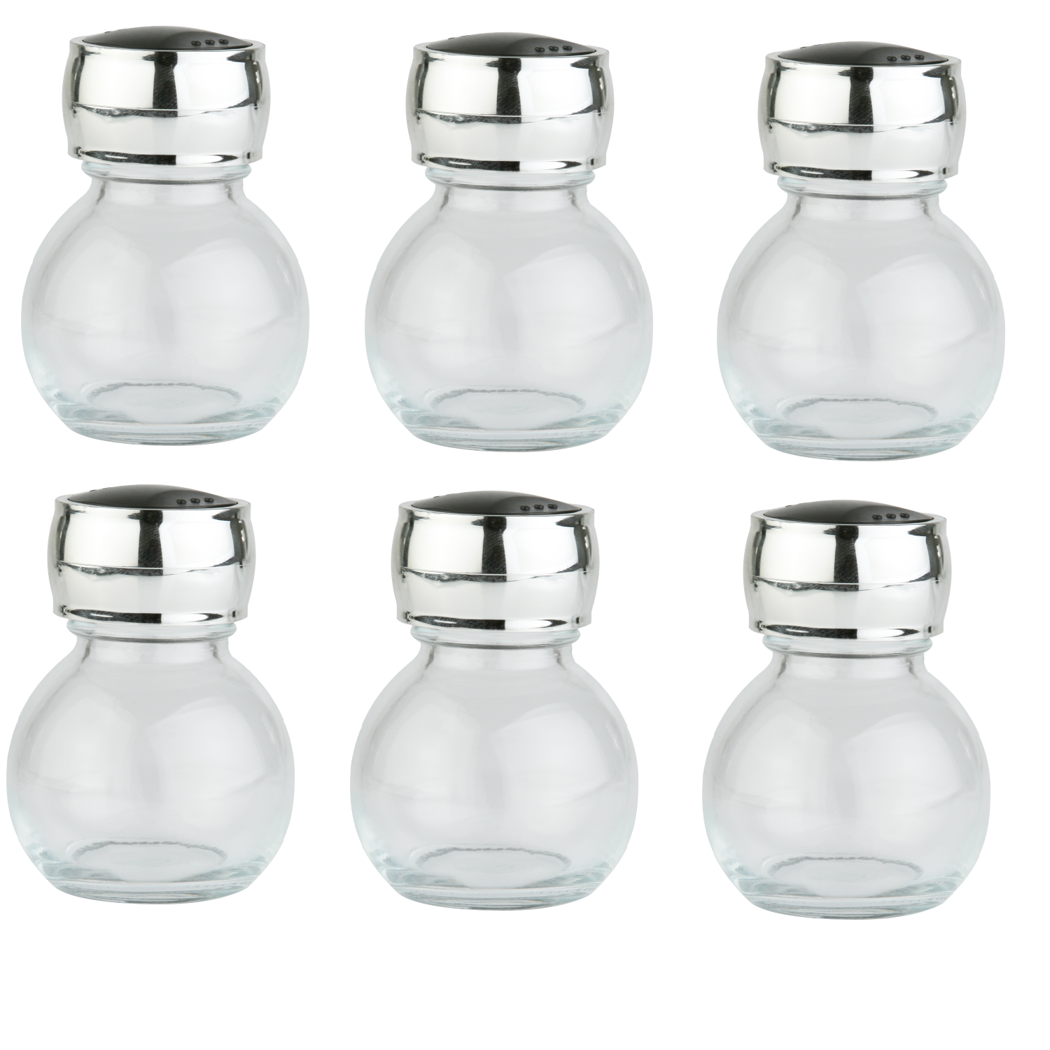 2.7 oz. Glass Spice Jar with Shaker Lid